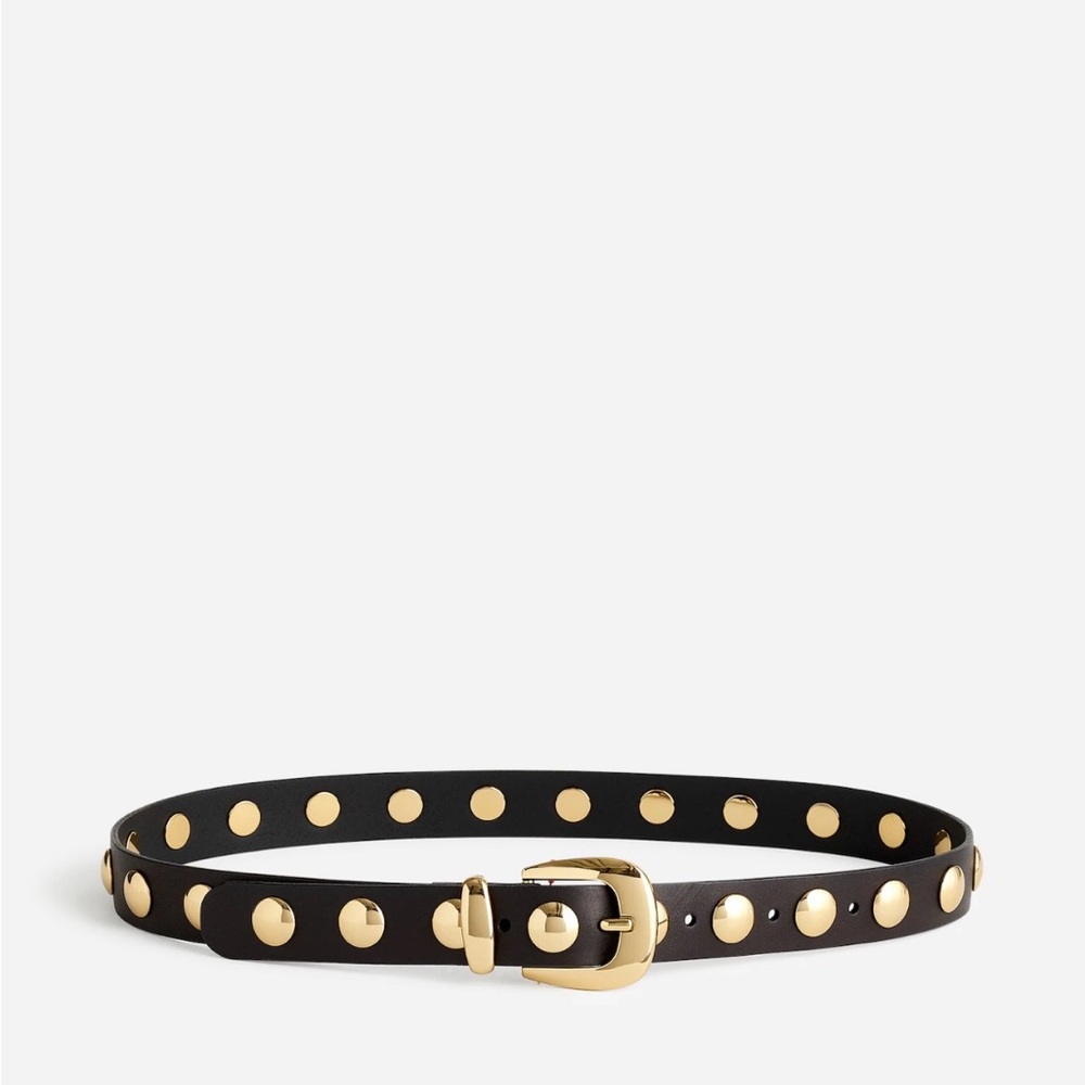 Madewell Studded Leather Western Belt- Small